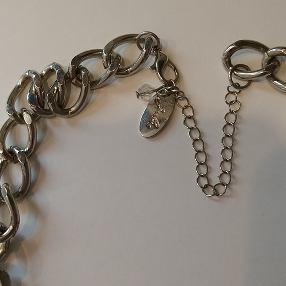 Jules Chunky Pearl Drop beaded Bib Necklace - Picture 3 of 16